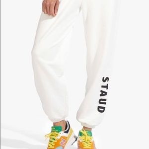 NWT Staud logo sweatpants